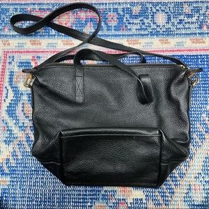 Like New Cuyana Small Carryall in Black Pebble